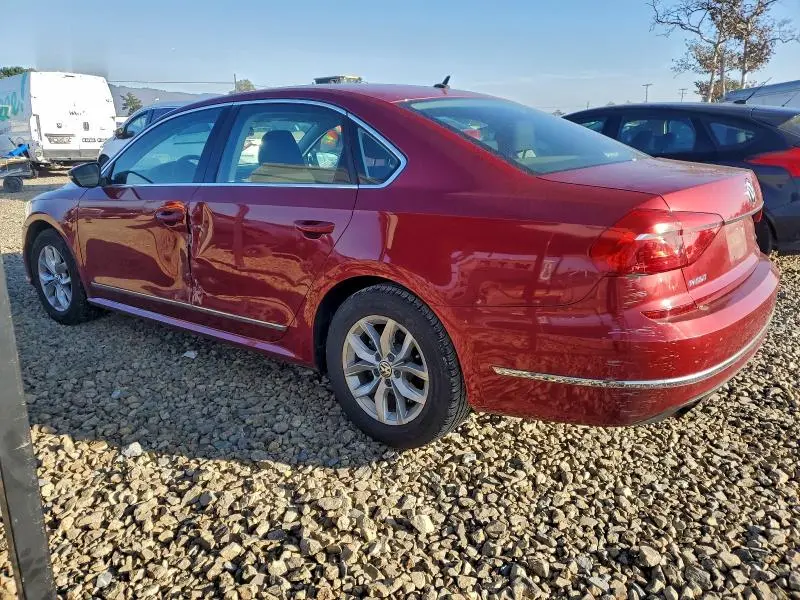 2016 VOLKSWAGEN PASSAT S  