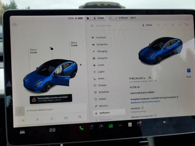2020 TESLA MODEL 3   