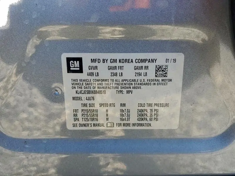 2019 BUICK ENCORE PREFERRED  