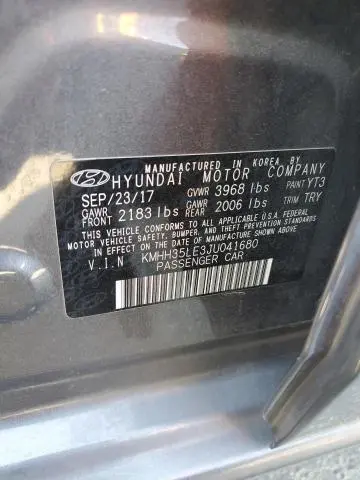 2018 HYUNDAI ELANTRA GT   