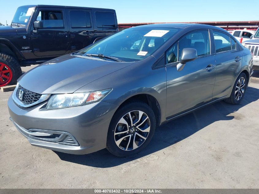 2013 HONDA CIVIC EX