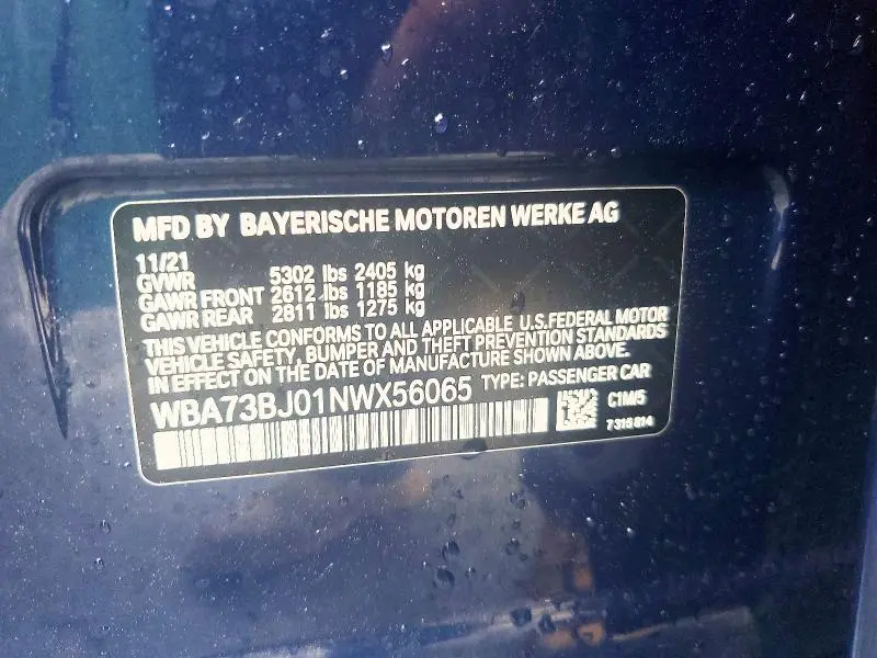 2022 BMW 540 XI  
