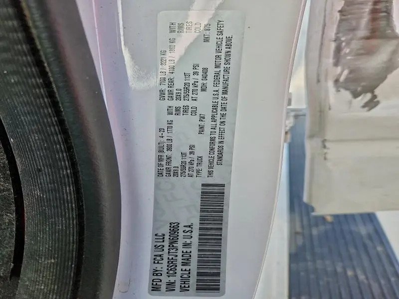 2023 RAM 1500 LARAMIE  