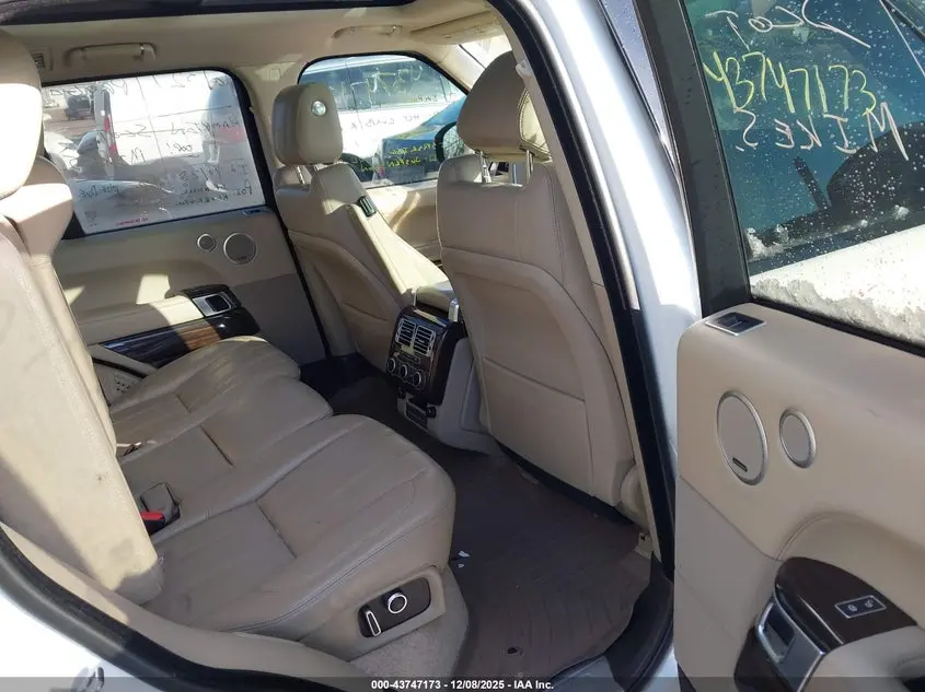 2017 LAND ROVER RANGE ROVER 5.0L V8 SUPERCHARGED
