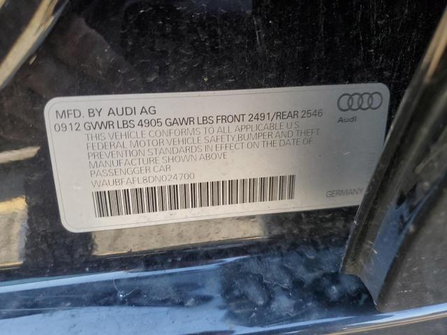 2013 AUDI A4 PREMIUM