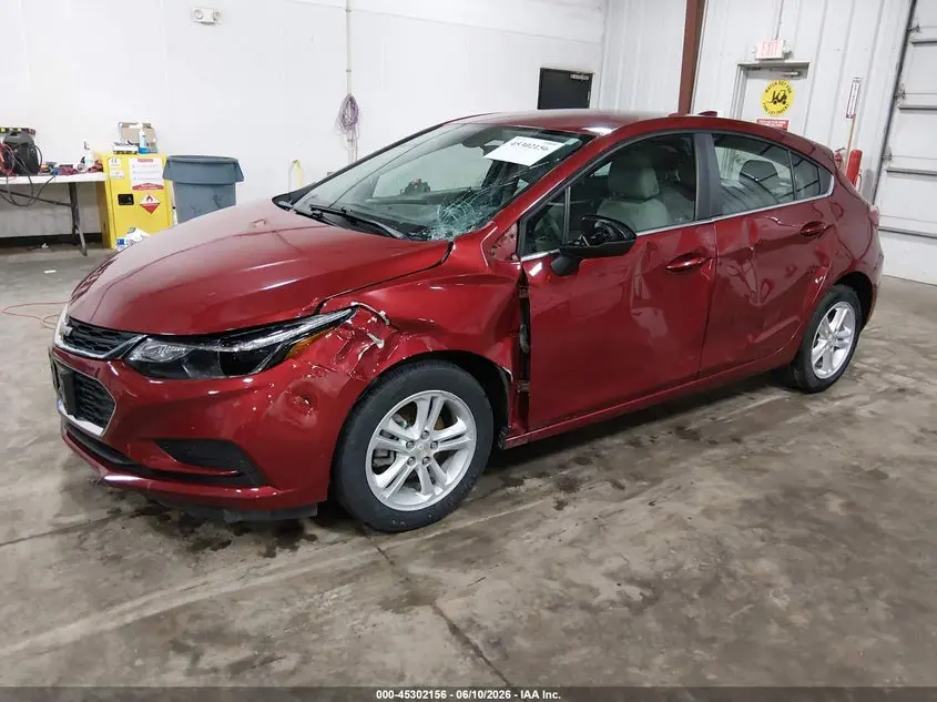2018 CHEVROLET CRUZE LT AUTO