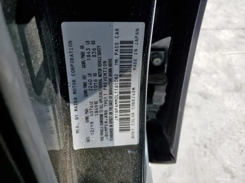 2020 MAZDA 3 PREFERRED  