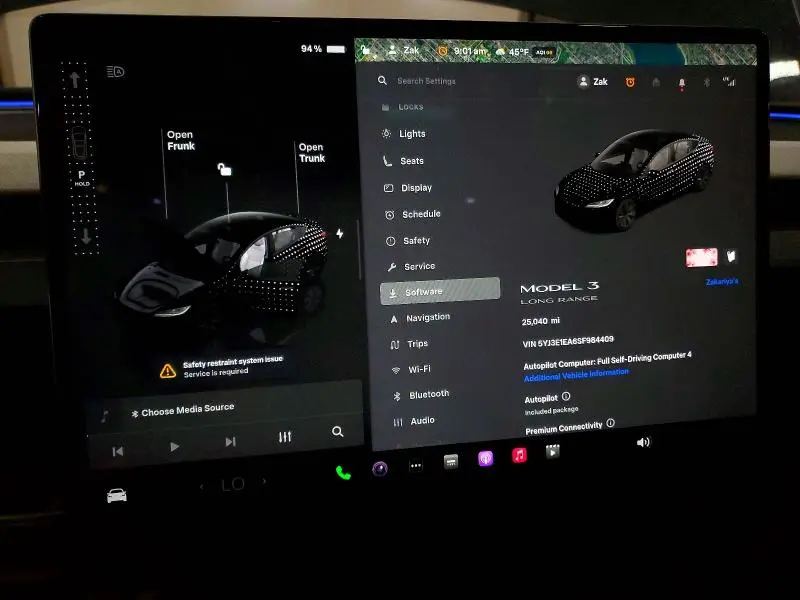 2025 TESLA MODEL 3   