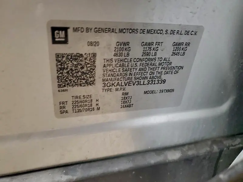 2020 GMC TERRAIN SLT  