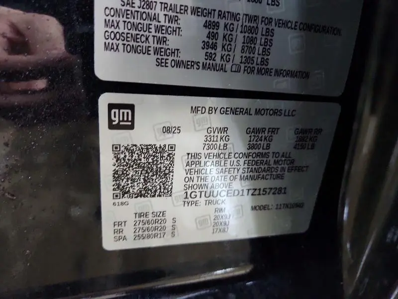 2026 GMC SIERRA K1500 ELEVATION  