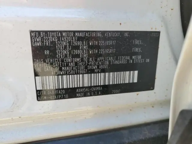 2024 TOYOTA RAV4 XLE  