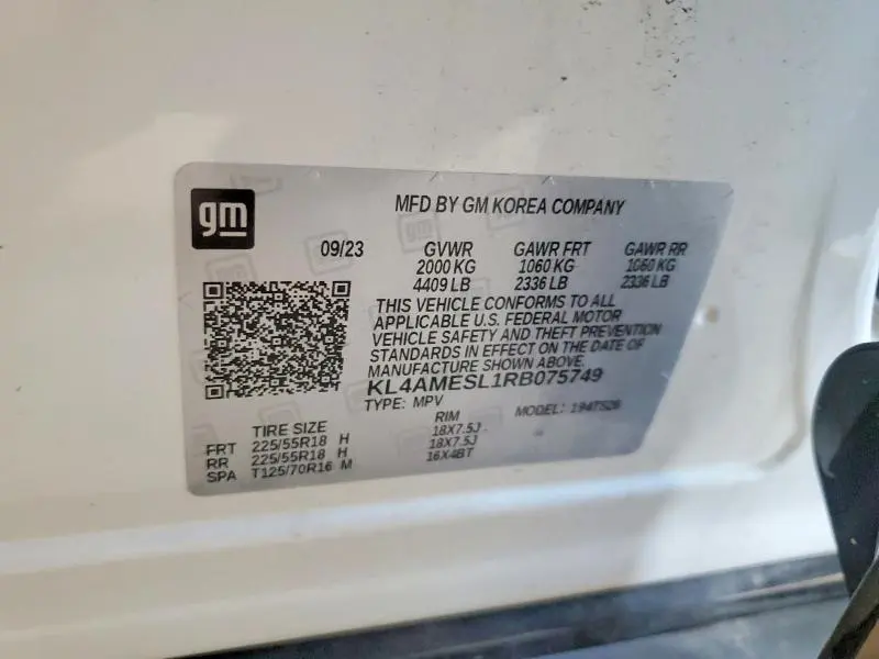 2024 BUICK ENCORE GX SPORT TOURING  
