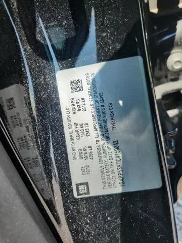 2012 BUICK VERANO   