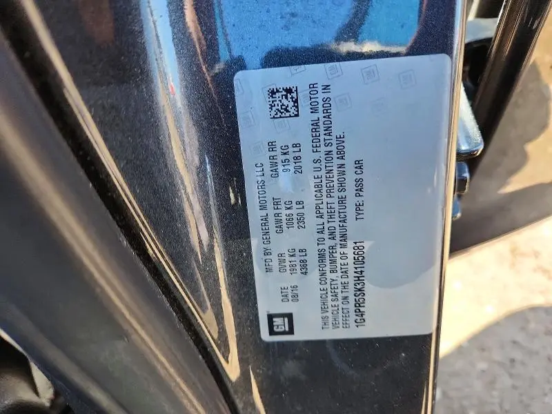 2017 BUICK VERANO SPORT TOURING  