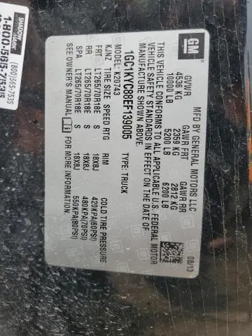 2014 CHEVROLET SILVERADO K2500 HEAVY DUTY LTZ  