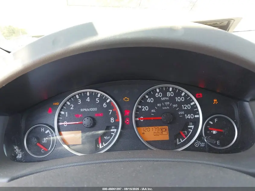 2012 NISSAN FRONTIER SL