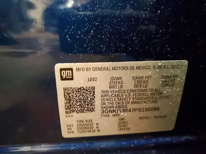 2023 CHEVROLET BLAZER 3LT  