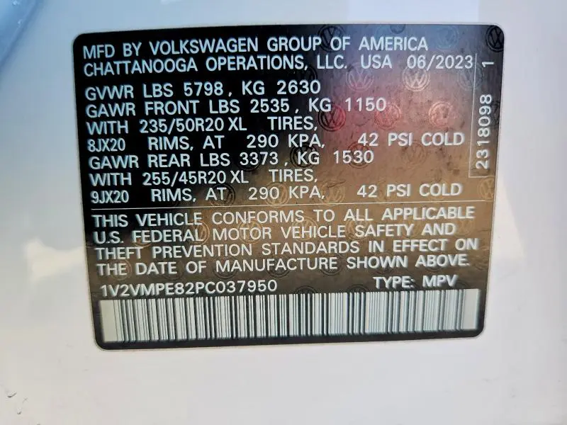 2023 VOLKSWAGEN ID.4 PRO S  