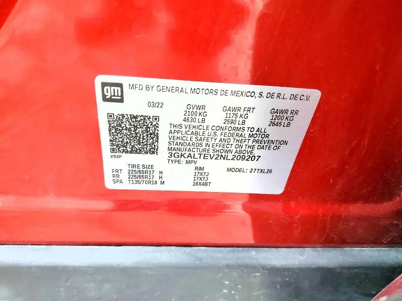 2022 GMC TERRAIN SLE  