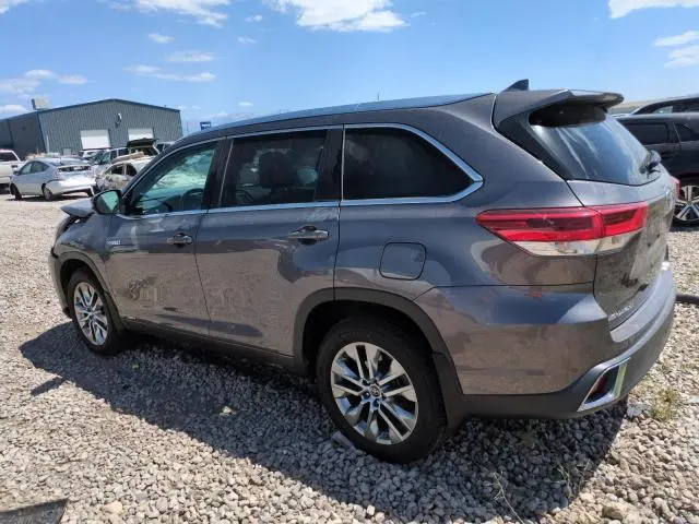 2019 TOYOTA HIGHLANDER HYBRID LIMITED  