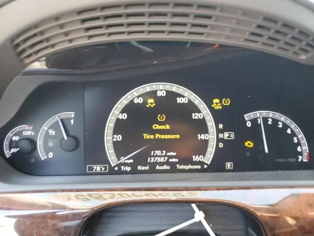 2013 MERCEDES-BENZ S 550 4MATIC  