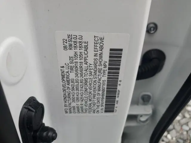 2022 HONDA PILOT TRAILSPORT  