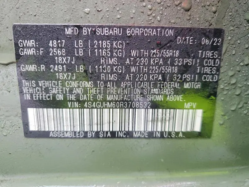 2024 SUBARU CROSSTREK LIMITED  