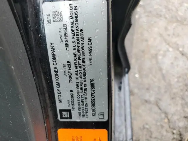 2015 CHEVROLET SPARK LS