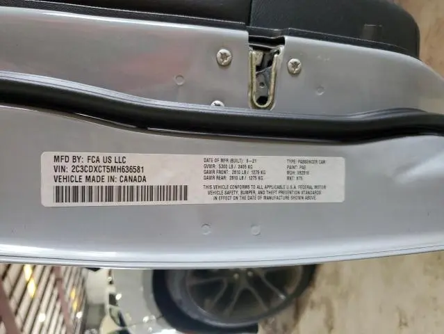 2021 DODGE CHARGER R/T  