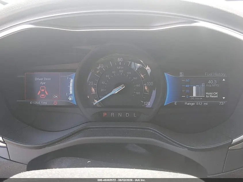 2019 FORD FUSION HYBRID SE