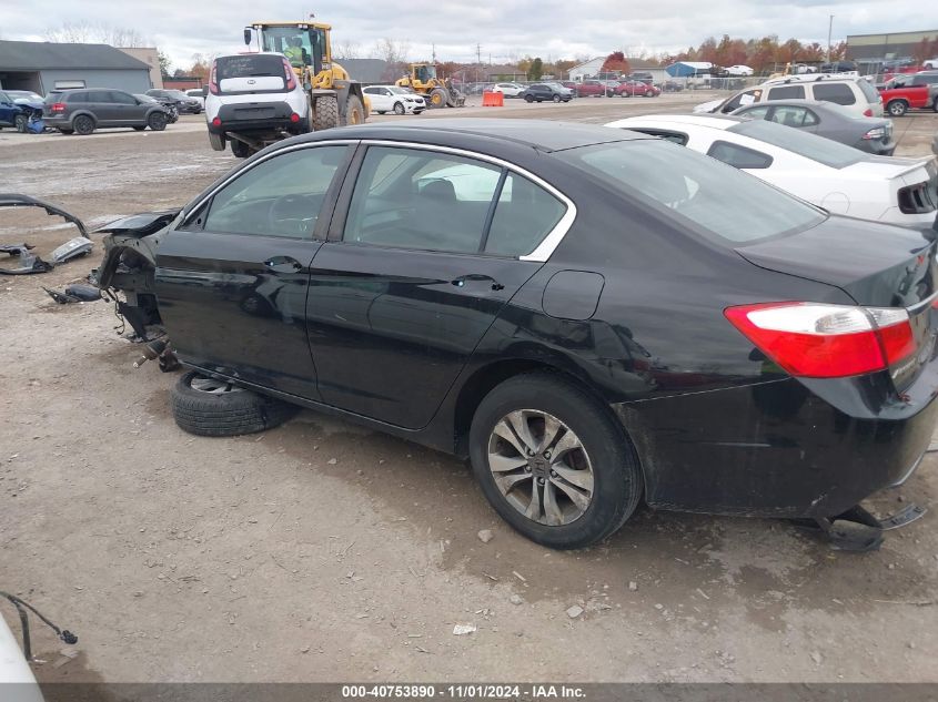 2015 HONDA ACCORD LX