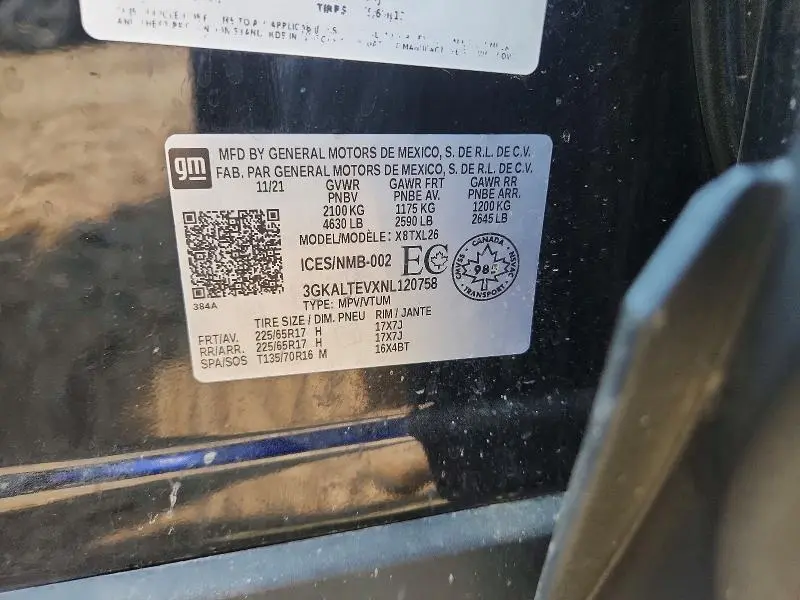 2022 GMC TERRAIN SLE  