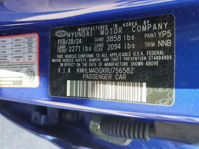 2024 HYUNDAI ELANTRA SEL  