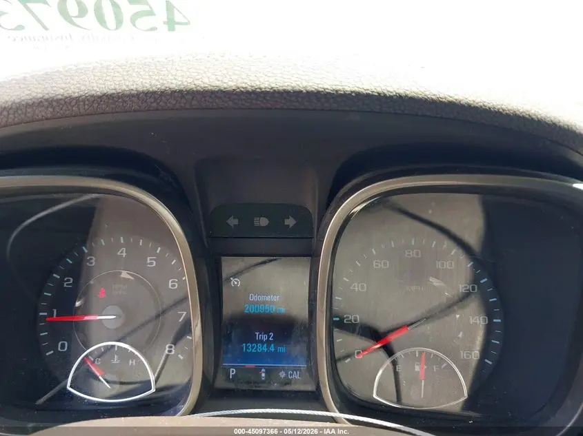 2013 CHEVROLET MALIBU 2LT