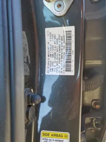 2014 HONDA ACCORD LX  