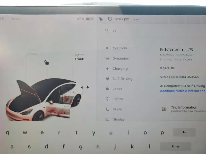 2019 TESLA MODEL 3   