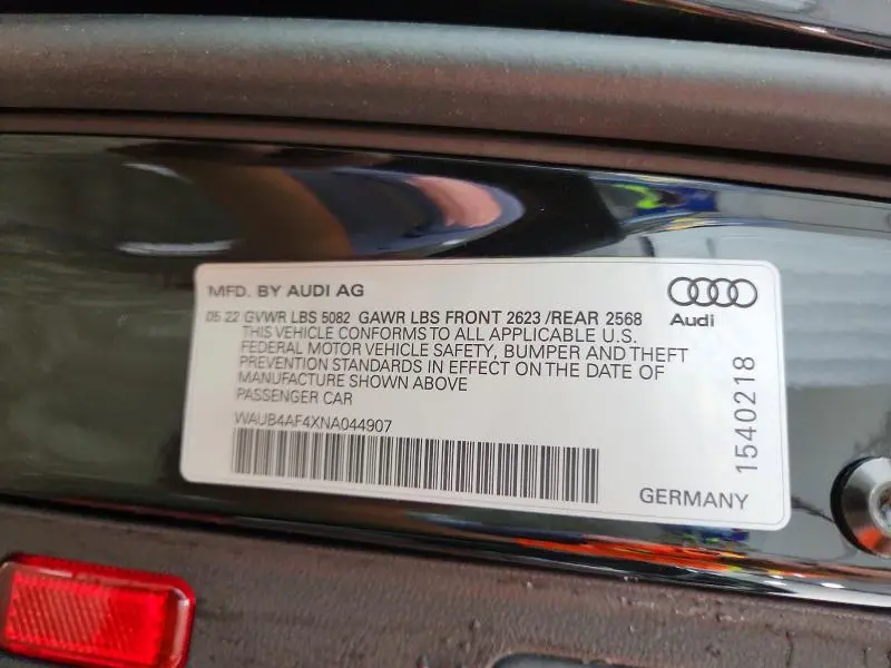 2022 AUDI S4 PREMIUM PLUS  