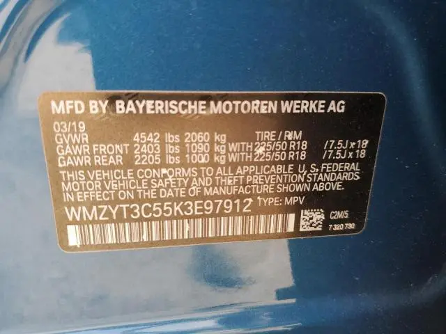 2019 MINI COOPER S COUNTRYMAN  