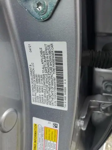 2021 HONDA ACCORD EXL