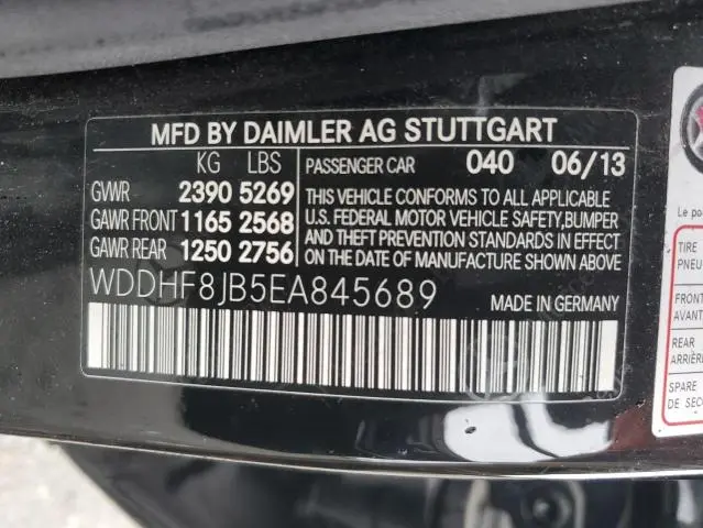 2014 MERCEDES-BENZ E 350 4MATIC  