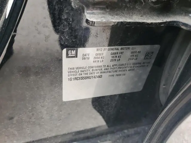2017 CHEVROLET VOLT LT  