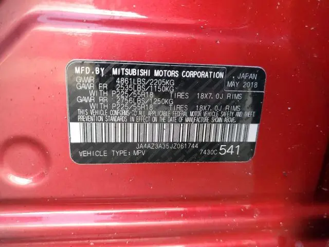 2018 MITSUBISHI OUTLANDER SE  