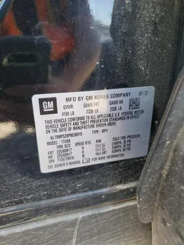 2023 CHEVROLET TRAILBLAZER LT  