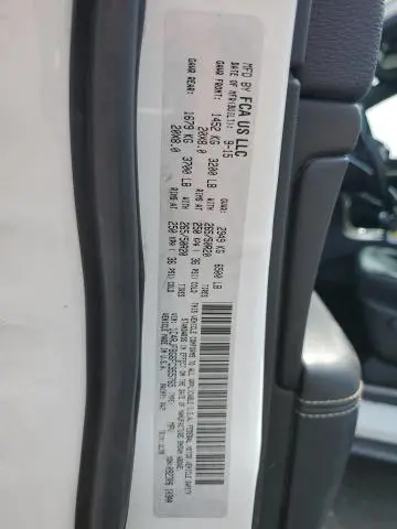 2015 JEEP GRAND CHEROKEE LIMITED
