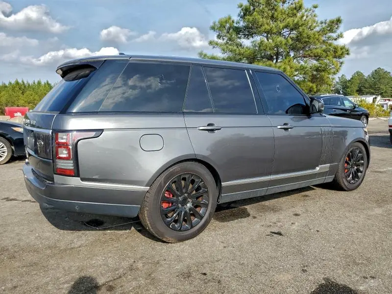 2016 LAND ROVER RANGE ROVER SUPERCHARGED  