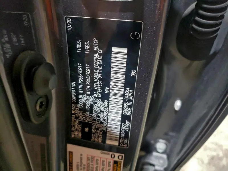 2021 TOYOTA 4RUNNER SR5/SR5 PREMIUM  