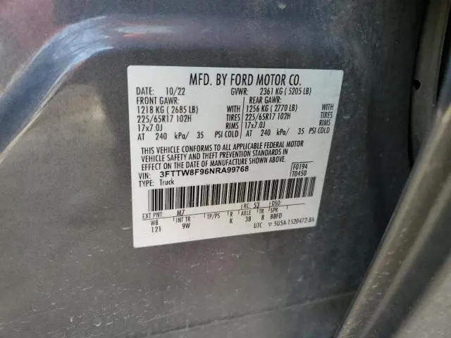 2022 FORD MAVERICK XL  