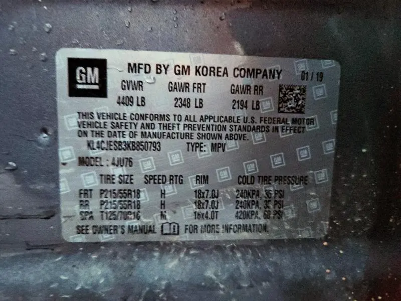 2019 BUICK ENCORE PREFERRED  