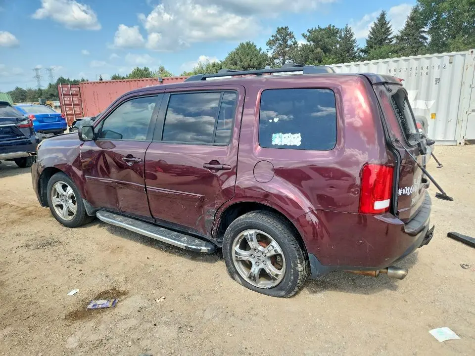 2012 HONDA PILOT EXLN  