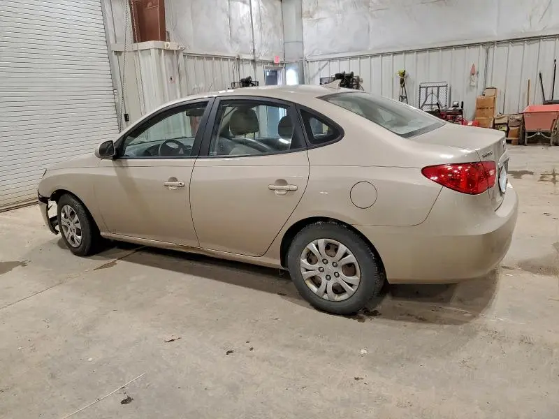 2010 HYUNDAI ELANTRA BLUE  